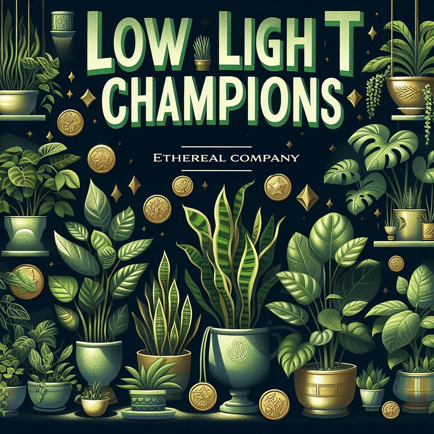 Low Light Houseplant Champions: Best Low-Light Indoor Plants for Dimly Lit Spaces - Ethereal Company