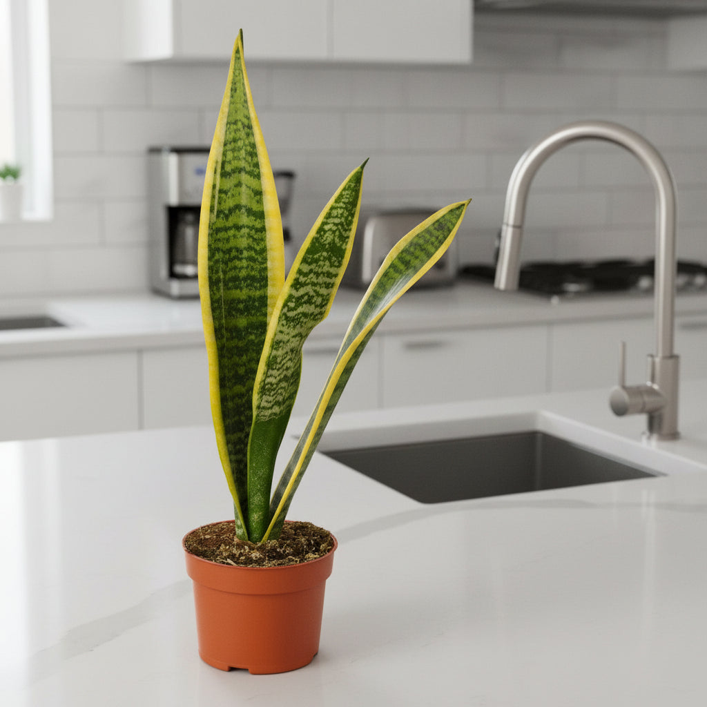 Snake Plant Laurentii - Ethereal Company4" Plant