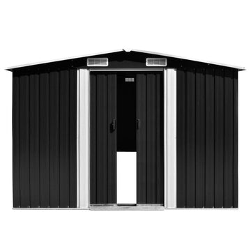 Garden Shed 101.2&quot;x117.3&quot;x70.1&quot; Metal Anthracite - Ethereal Company