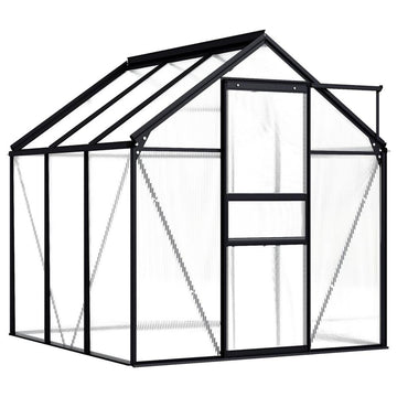 Greenhouse Anthracite Aluminum 38.9 ft² - Protect Your Plants in Style - Ethereal Company
