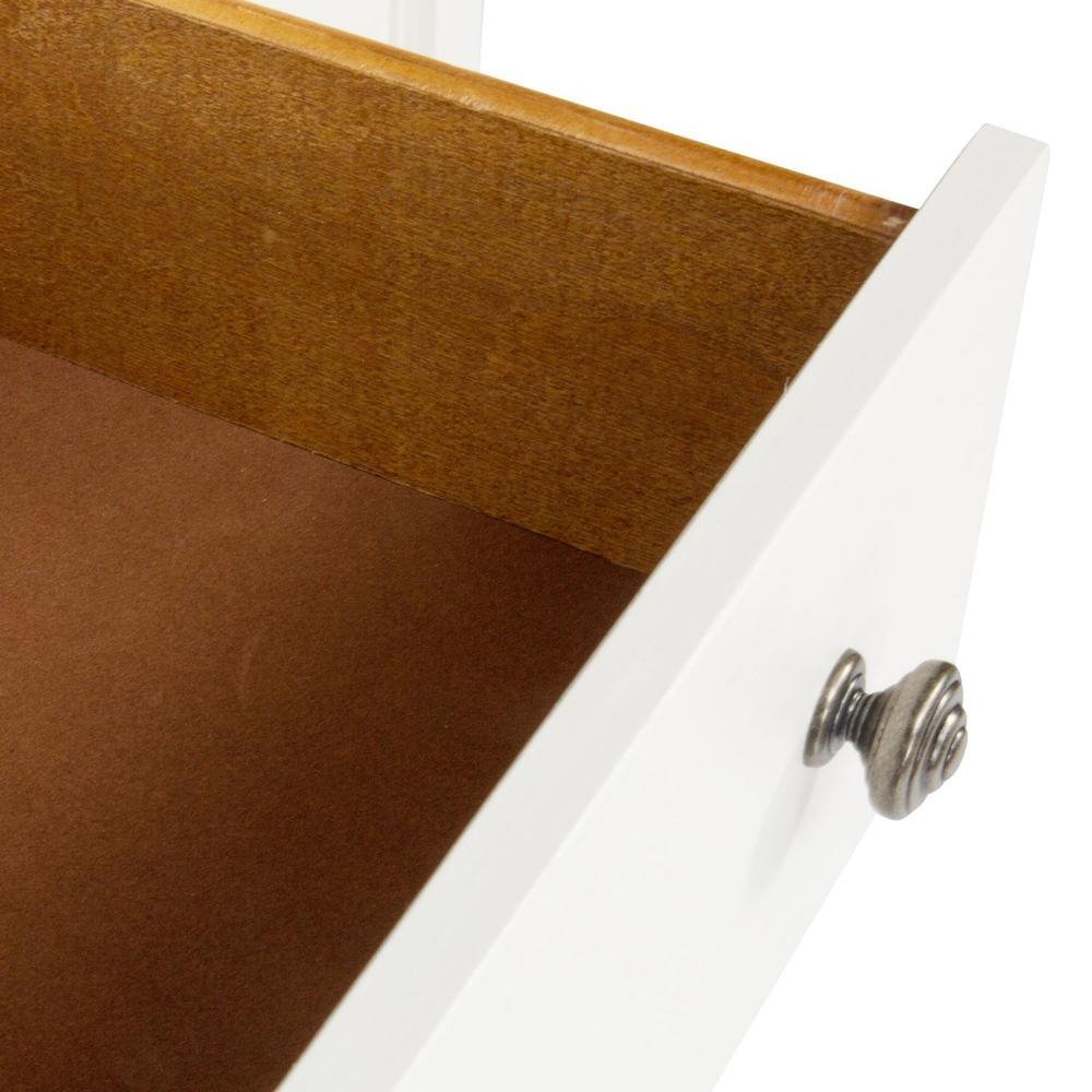 Harbor View II Night Stand, 28" x 18" x 30", Linen Finish - Cottage Living | Comfy Home Furniture - Ethereal Company