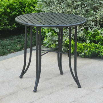 Mandalay Iron Patio Bistro Table - Elegant and Durable Outdoor Furniture - Ethereal Company