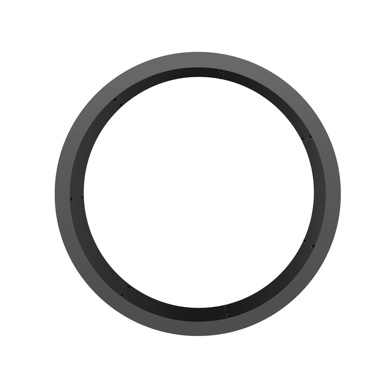 VEVOR Fire Pit Ring Round 35 Inch Outer Steel Liner DIY Campfire Ring Firepit - Ethereal Company