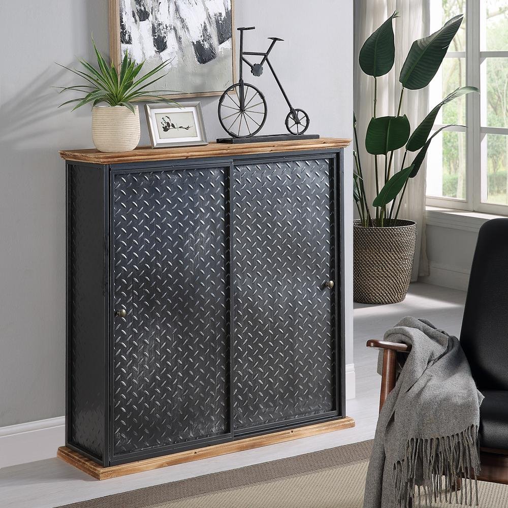 Barton Sliding Storage Cabinet - Ethereal Company