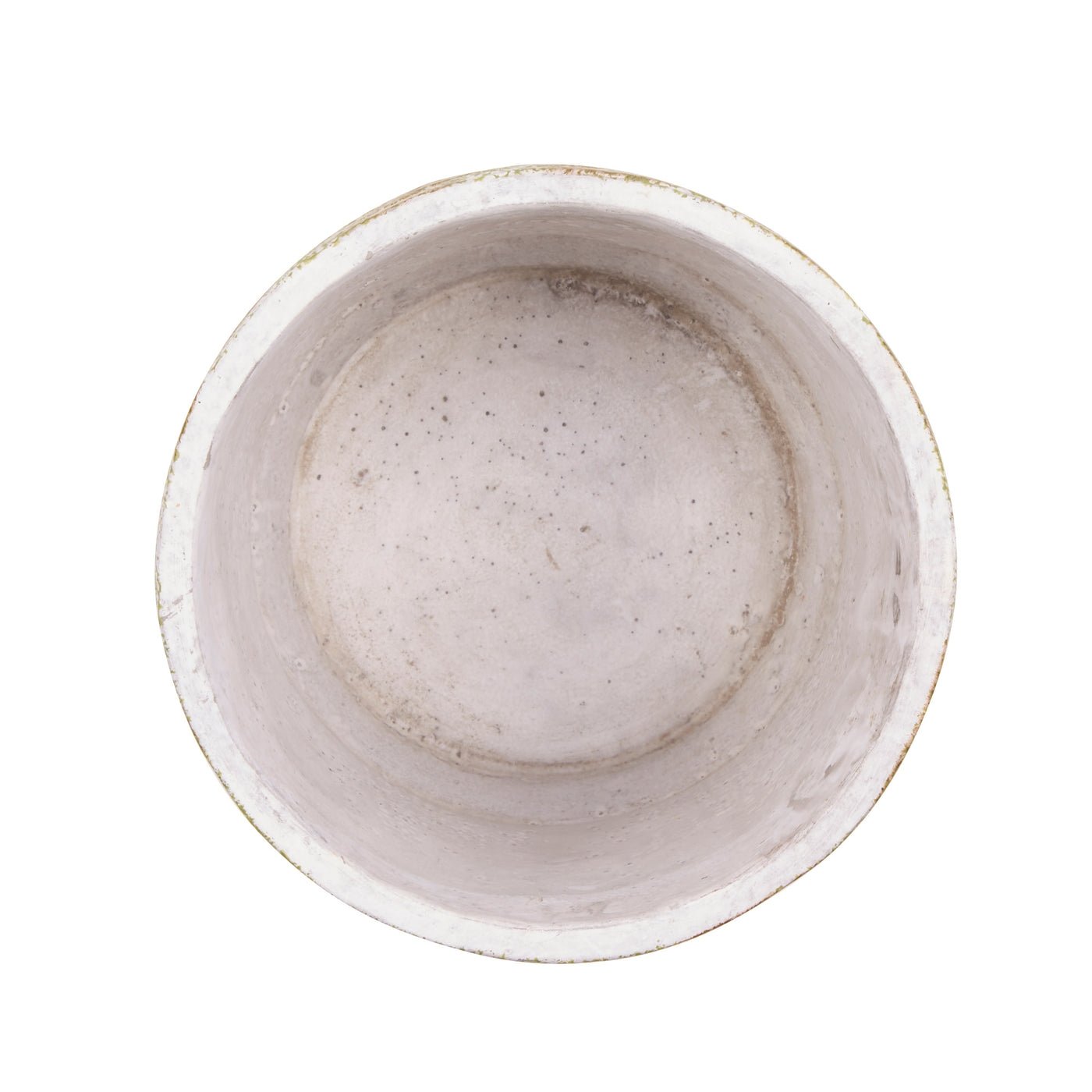 Cement Flower Pot Set - Gold Abstract Design - Ethereal Company