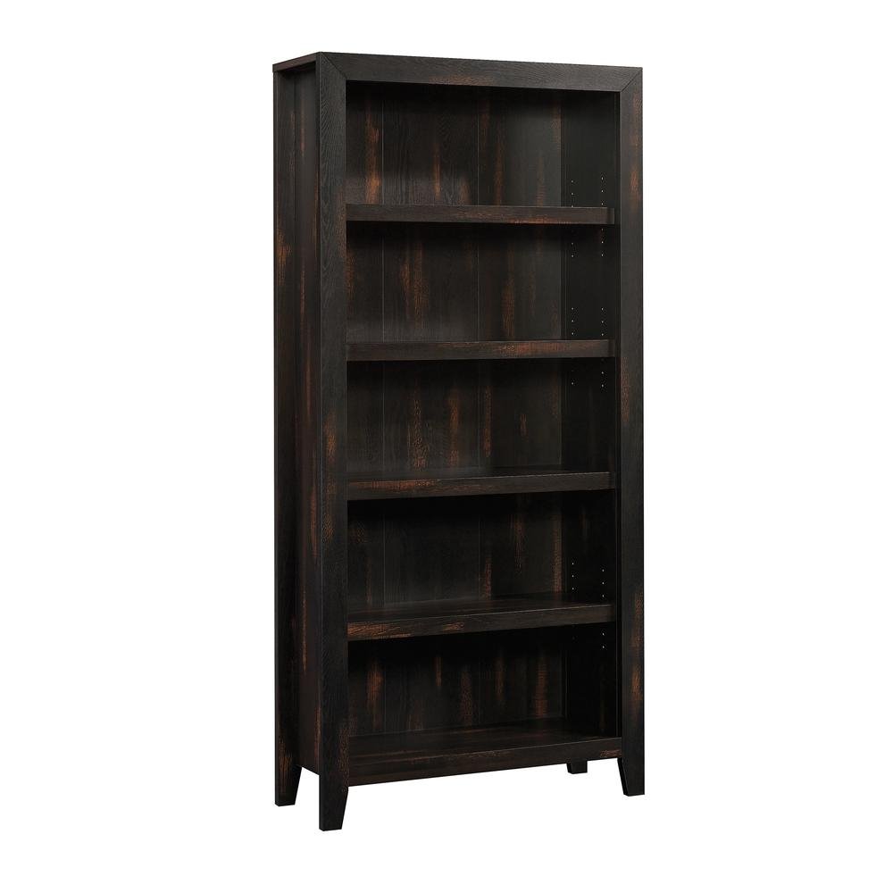 Dakota Pass 5-Shelf Bookcase - Char Pine - Ethereal Company