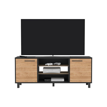 Egeo Tv Stand for TV´s up 60&quot;, Two Cabinets, Three Shelves, Five Legs, Four Shelves - Ethereal Company