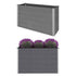 Garden Raised Bed WPC 59.1"x19.7"x35.8" Gray - Ethereal Company