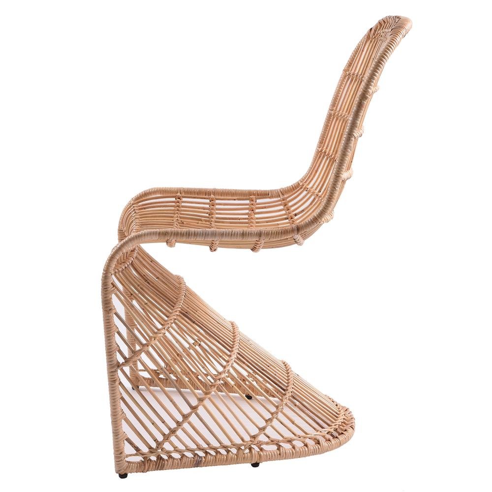 Groovy Rattan Chair, (Set of 2) - Ethereal Company