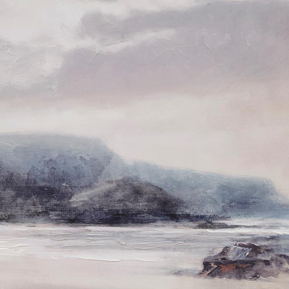 Hand Embellished Landscape Framed Canvas Wall Art - Ethereal Company