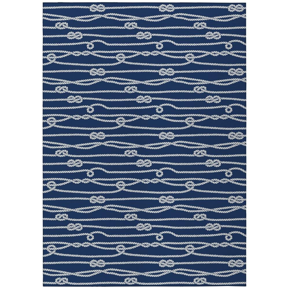 Indoor/Outdoor Harbor HA7 Navy Washable 5&