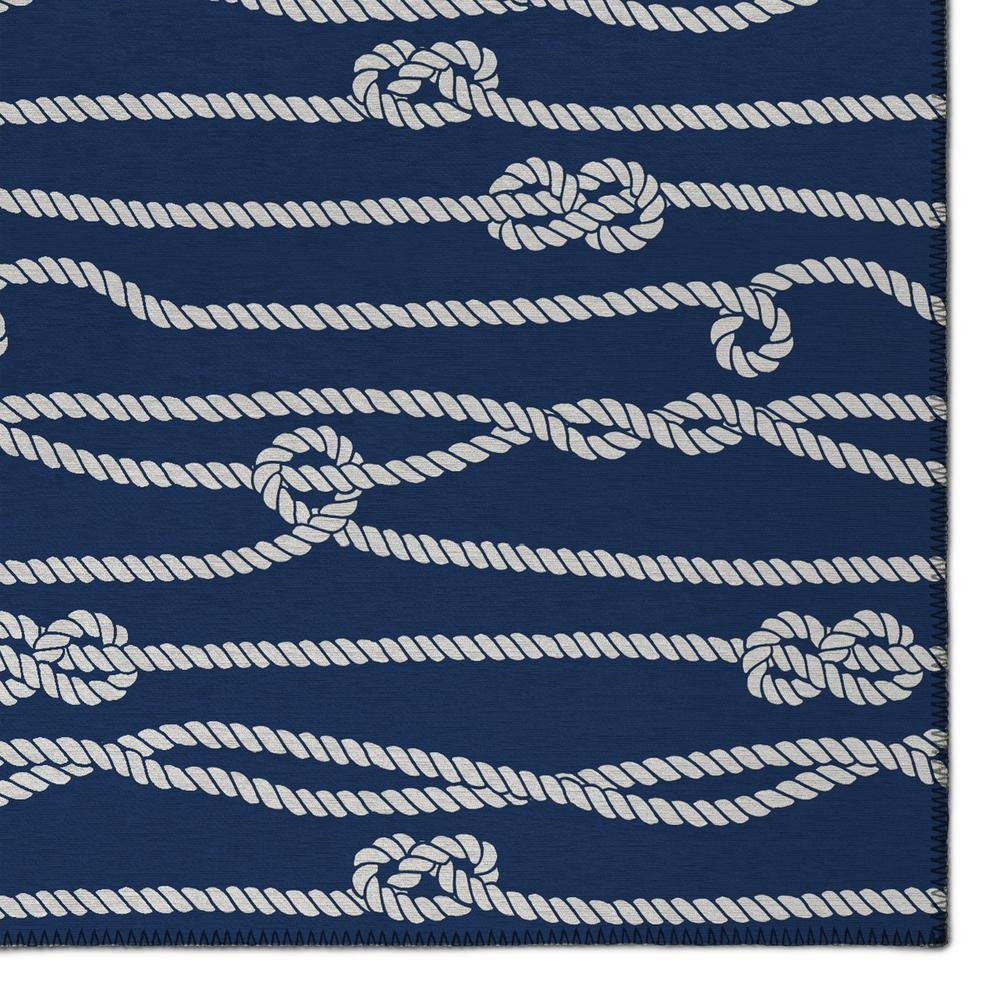 Indoor/Outdoor Harbor HA7 Navy Washable 5&