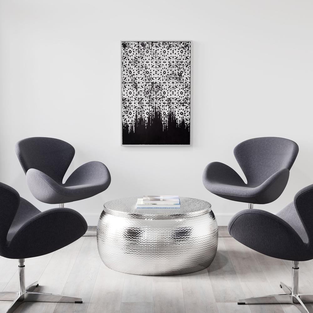 Industry Canvas Wall Art Silver & Black - Ethereal Company
