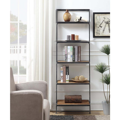 Laredo 5 Tier Ladder Bookcase/Shelf - Ethereal Company