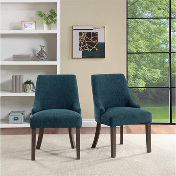 Leona Dining Chair 2-PK- Blue - Ethereal Company