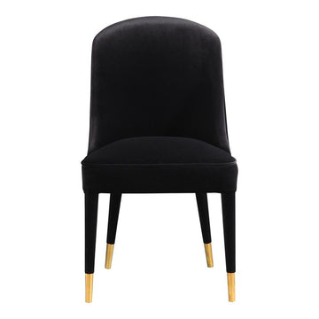 Liberty Dining Chair, Black - Ethereal Company