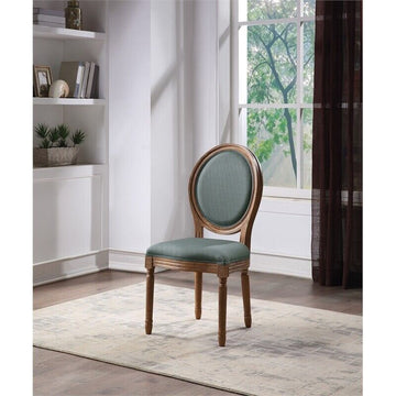 Lillian Oval Back Chair - Klein Sea - Ethereal Company