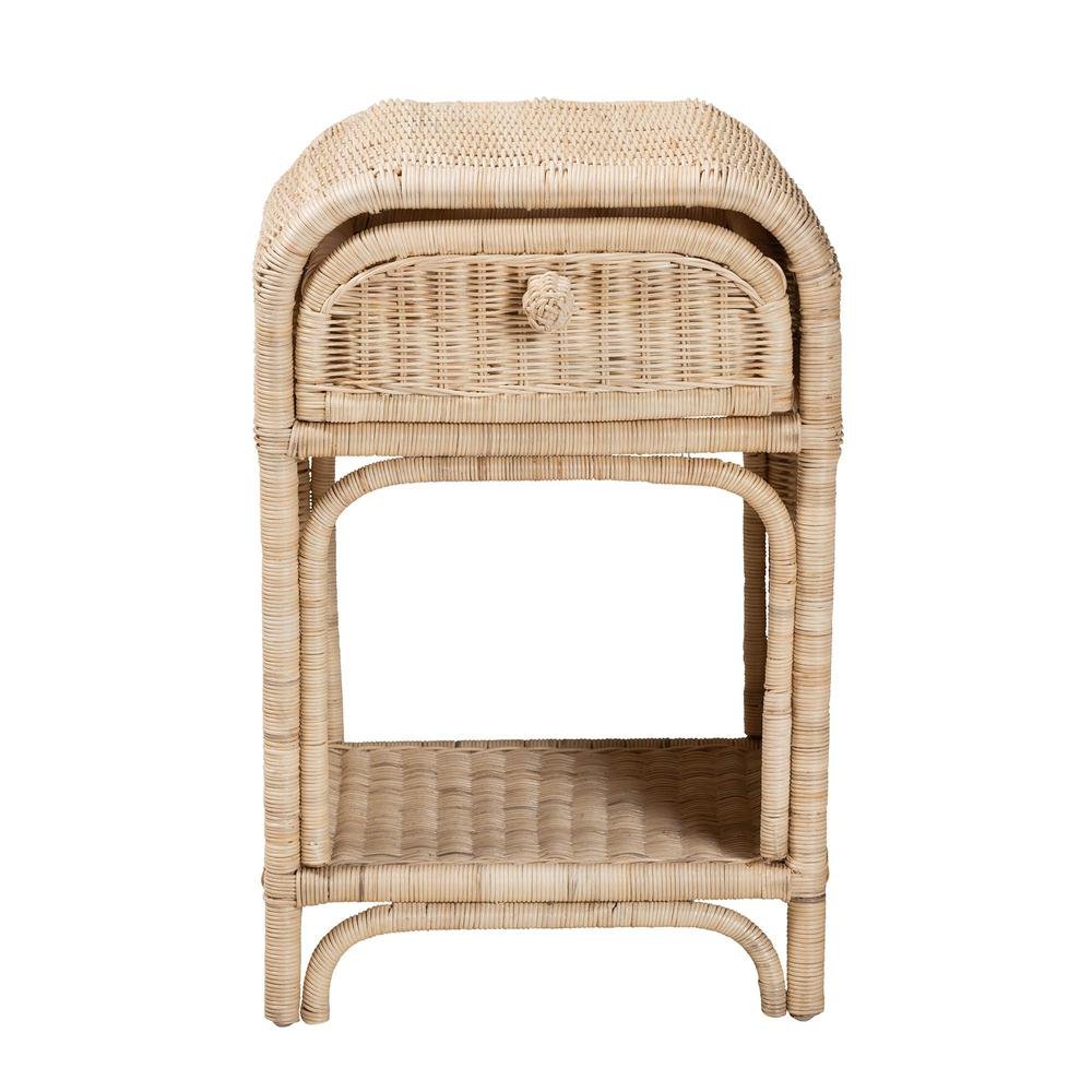 Magni Bohemian Rattan Nightstand - Ethereal Company