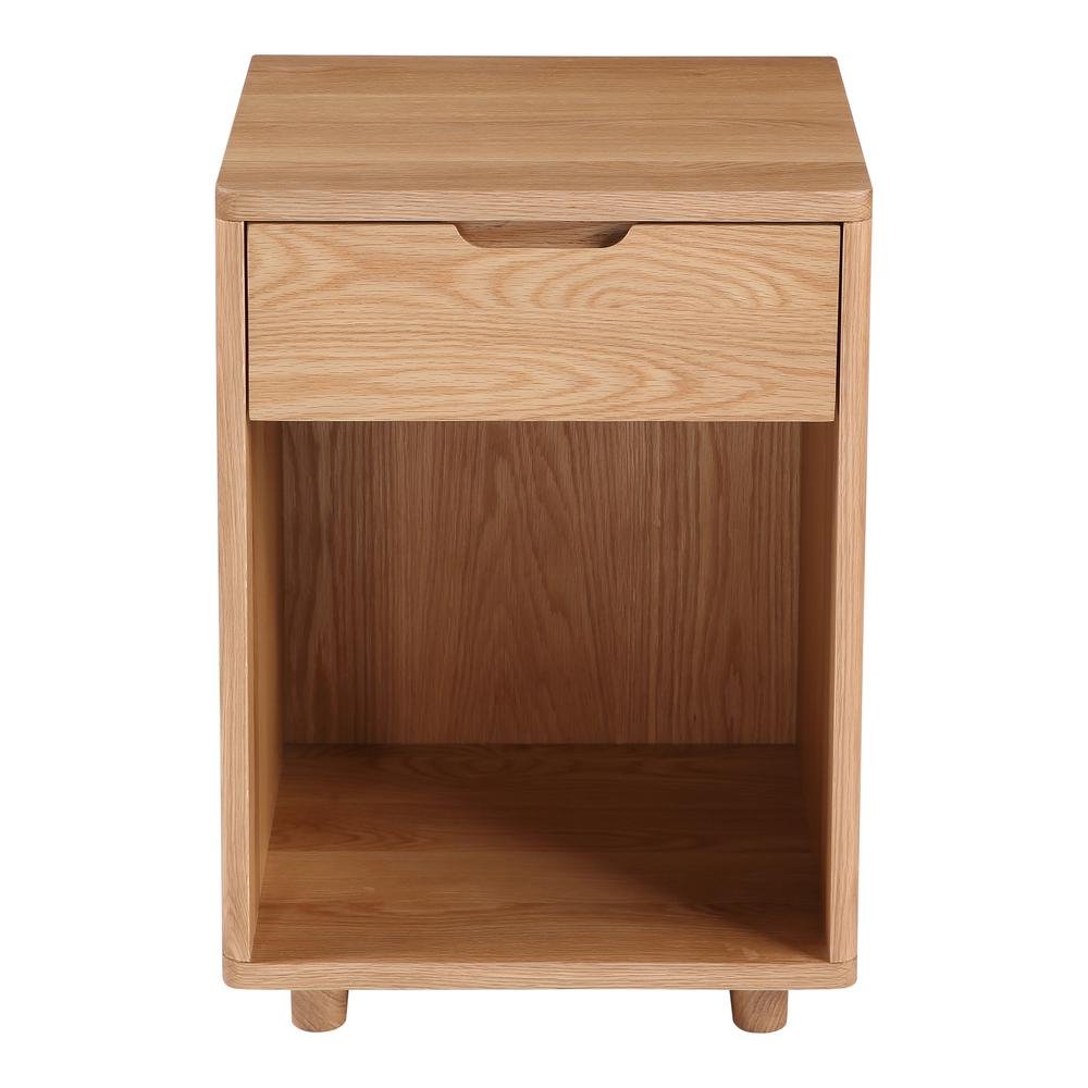 Osamu Oak Nightstand - Ethereal Company