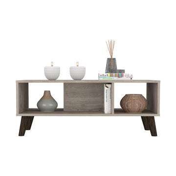 Plex Coffee Table - Light Gray Finish - Ethereal Company