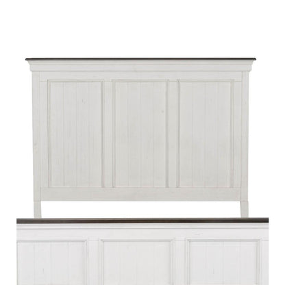 Queen Panel Headboard Cottage, White - Ethereal Company