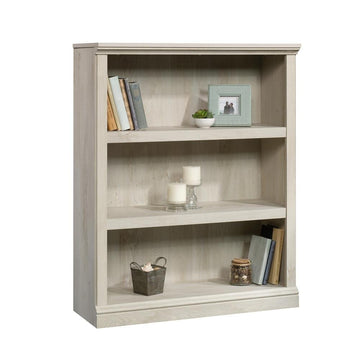 Sauder 3 Shelf Bookcase Chalked Chestnut - Ethereal Company