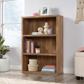 Sauder 3-Shelf Bookcase - Sindoori Mango® - Ethereal Company