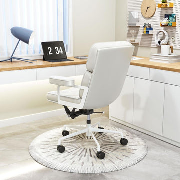 Smiths Office Chair White - Ethereal Company