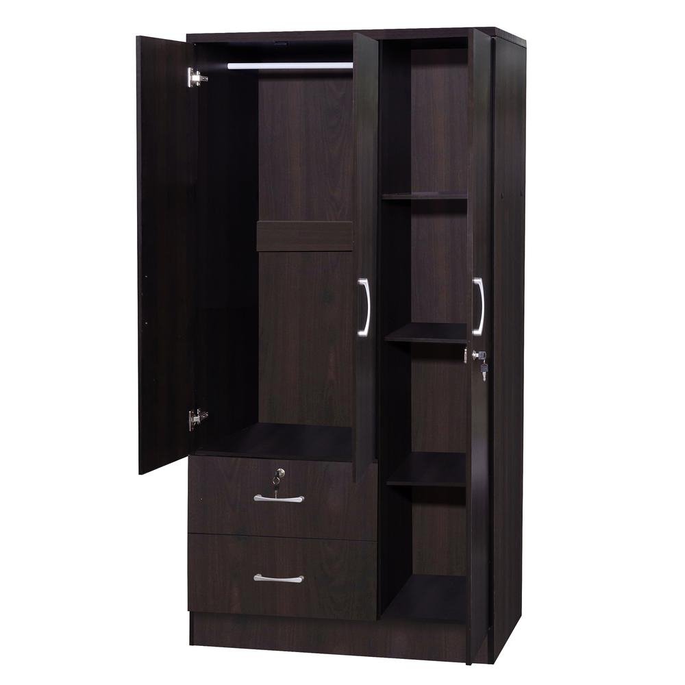 Symphony Wardrobe Armoire - Tobacco - Ethereal Company