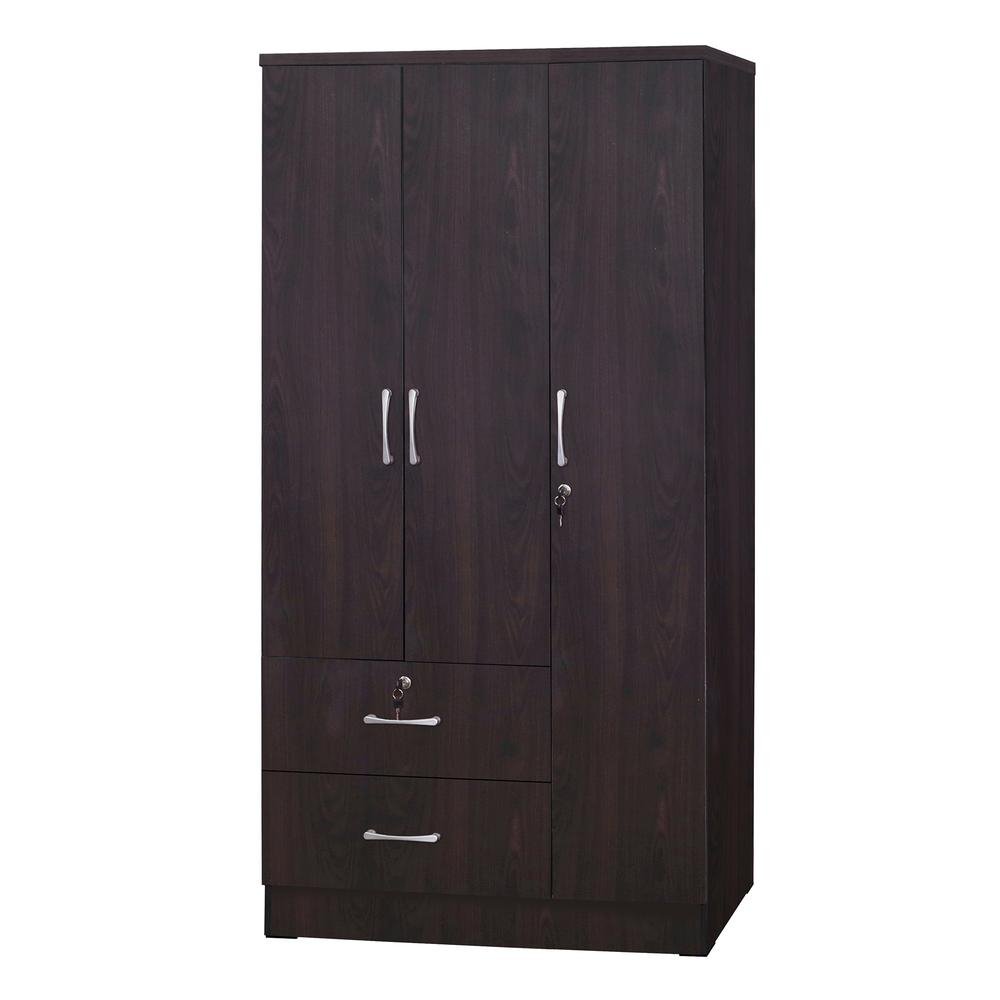 Symphony Wardrobe Armoire - Tobacco - Ethereal Company