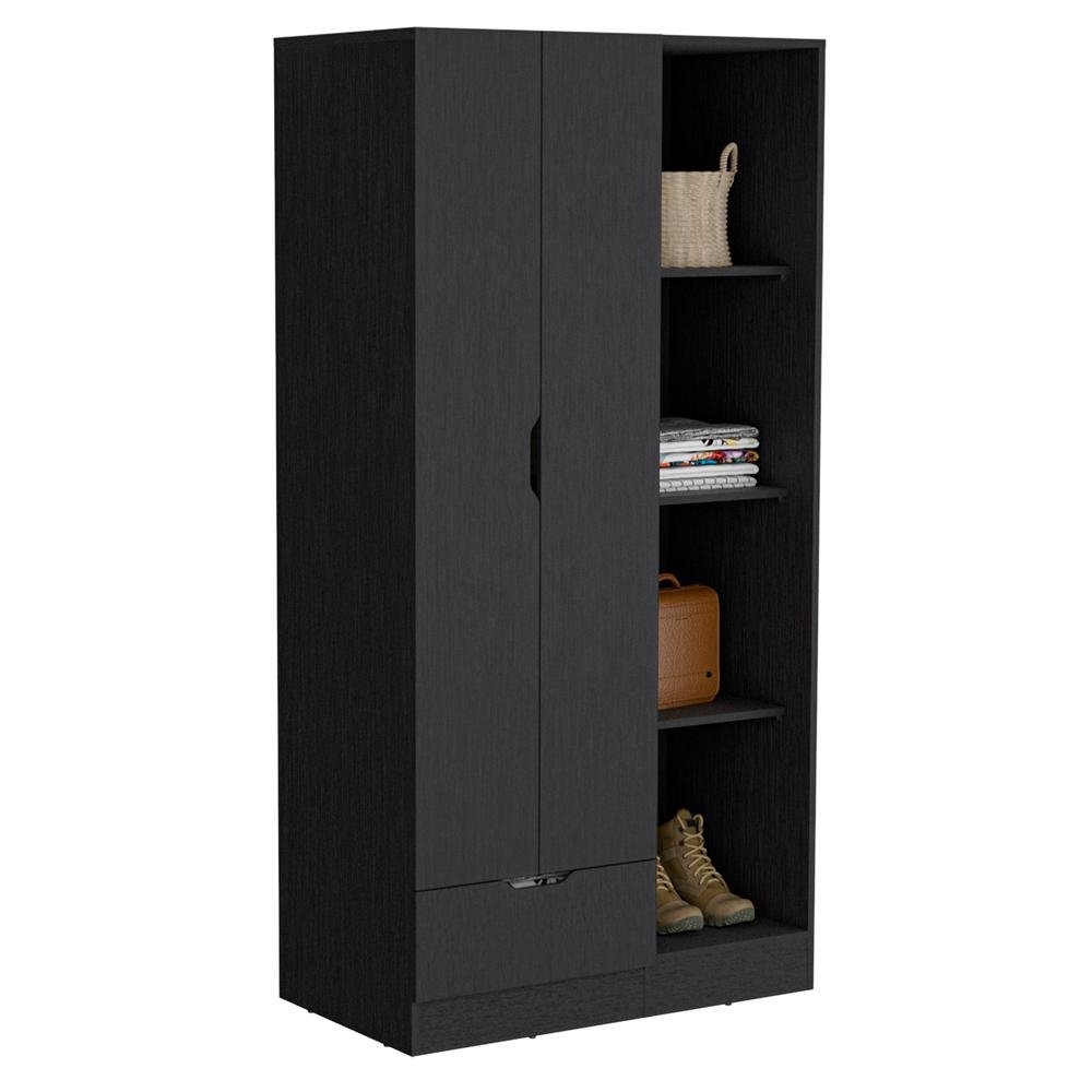 Toccoa Armoire - Black - Ethereal Company