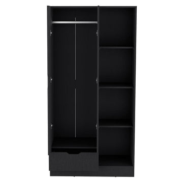 Toccoa Armoire - Black - Ethereal Company