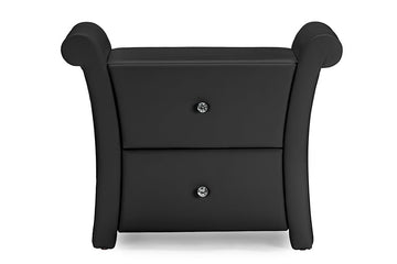 Victoria Nightstand - Matte Black - Ethereal Company
