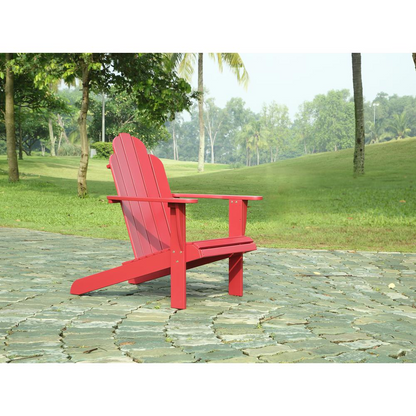 Red Adirondack Chair