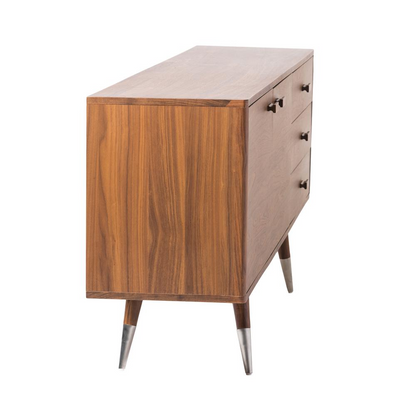 Sienna Sideboard Walnut Small - Retro Style Storage for Your Dining Room