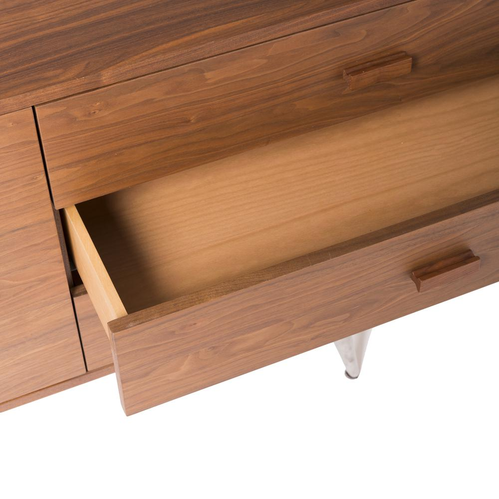 Sienna Sideboard Walnut Small - Retro Style Storage for Your Dining Room