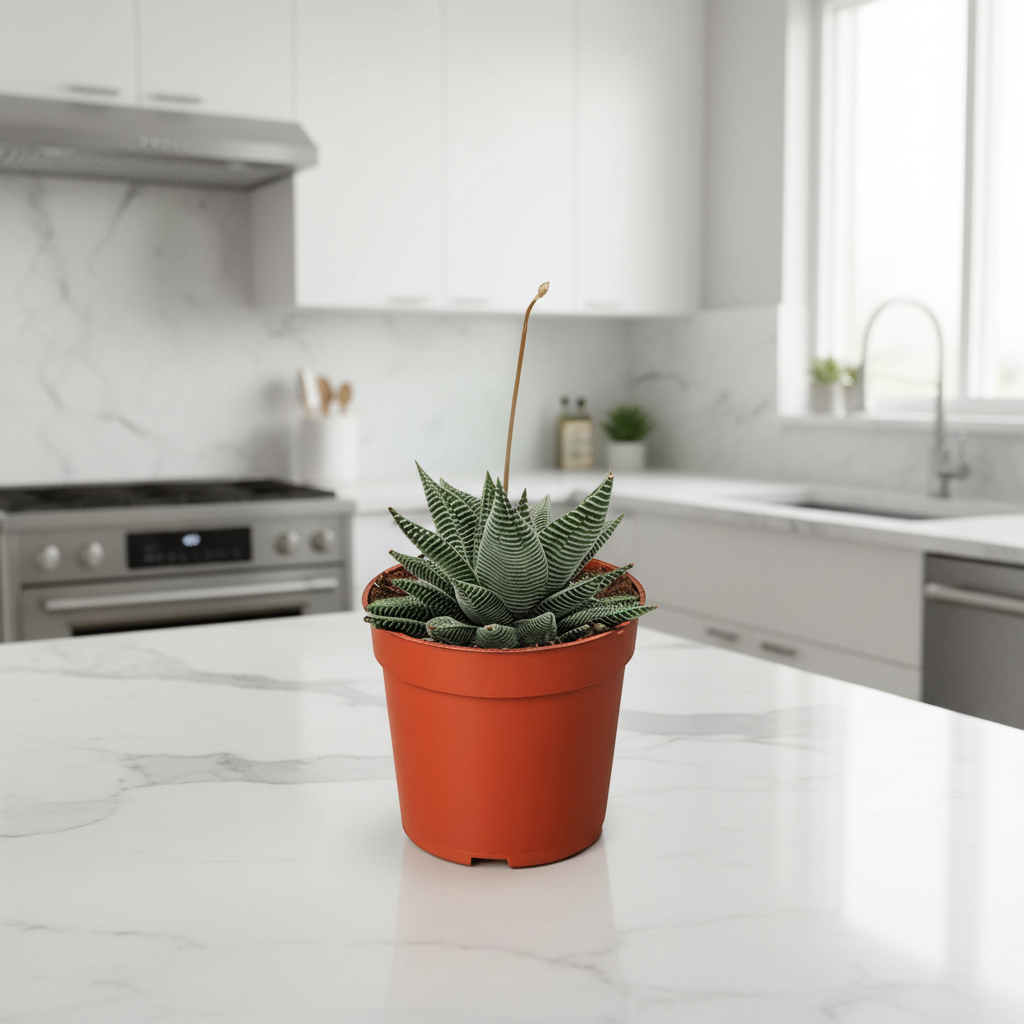 succulents miami Miami Haworthia (Haworthia limifolia var. striata)