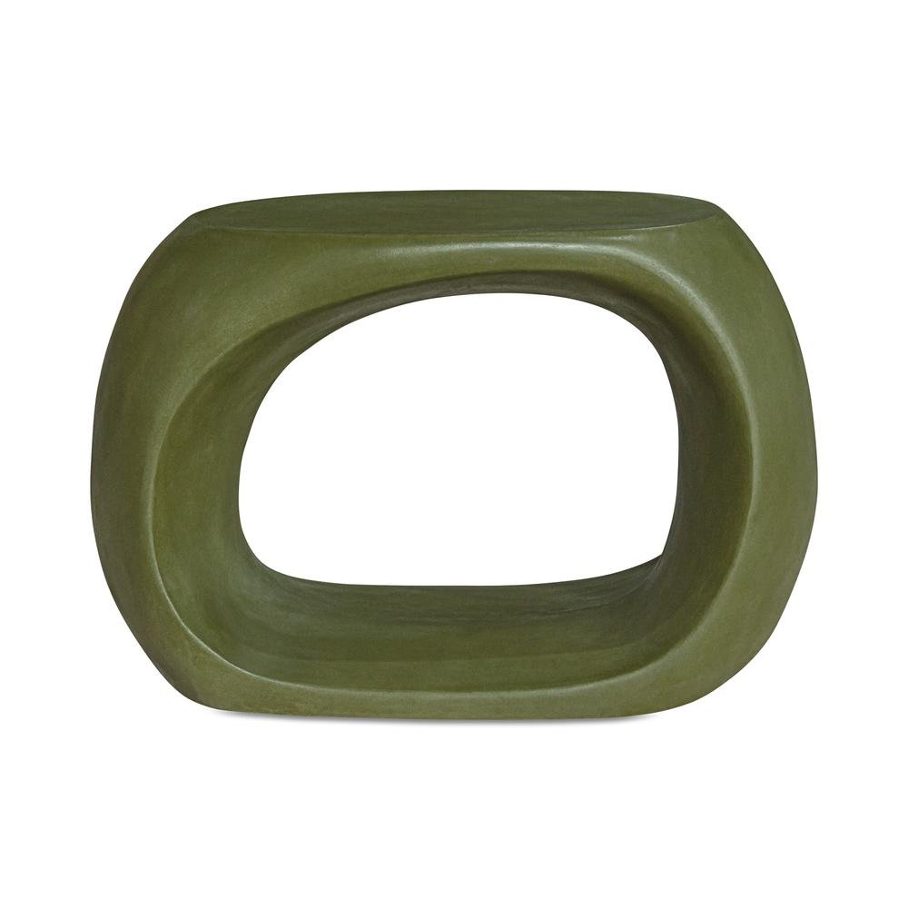 Albers Outdoor Stool Green - Contemporary Style for Indoor and Outdoor Spaces - Ethereal Company