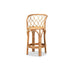 bali & pari Diana Modern and Contemporary Natural Finished Rattan Counter Stool - Ethereal Company