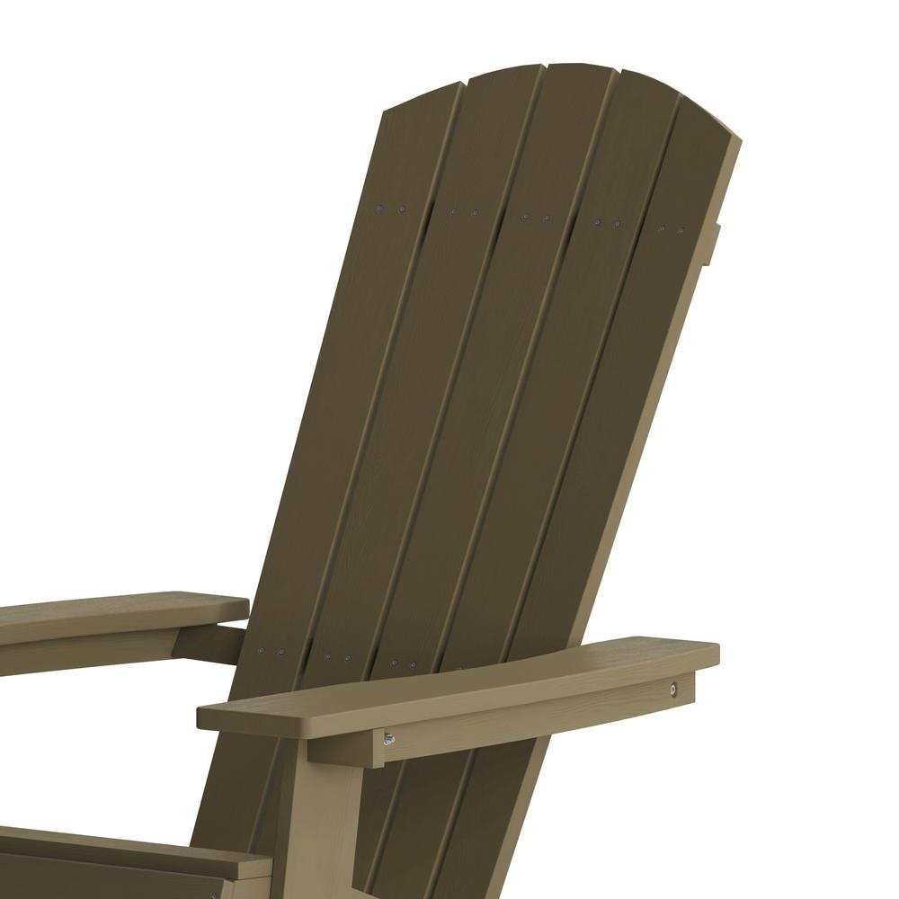 Contemporary Commercial Grade Adirondack Lounger - Ethereal Company