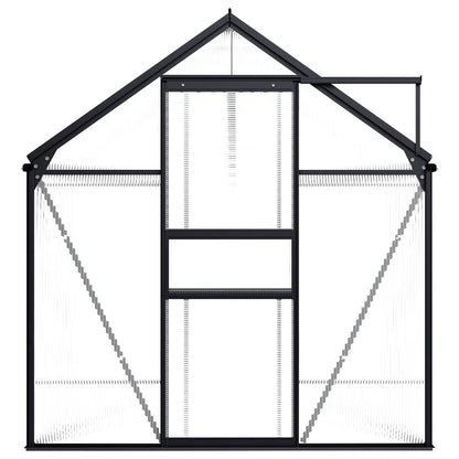 Greenhouse Anthracite Aluminum 63.4 ft² - Protect Your Plants from the Elements - Ethereal Company
