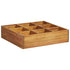 Herb Garden Raised Bed Solid Wood Acacia 23.6"x23.6"x5.9" - Ethereal Company