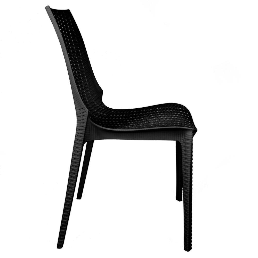 Kent Outdoor Patio Plastic Dining Chair - Stylish and Durable - Ethereal Company
