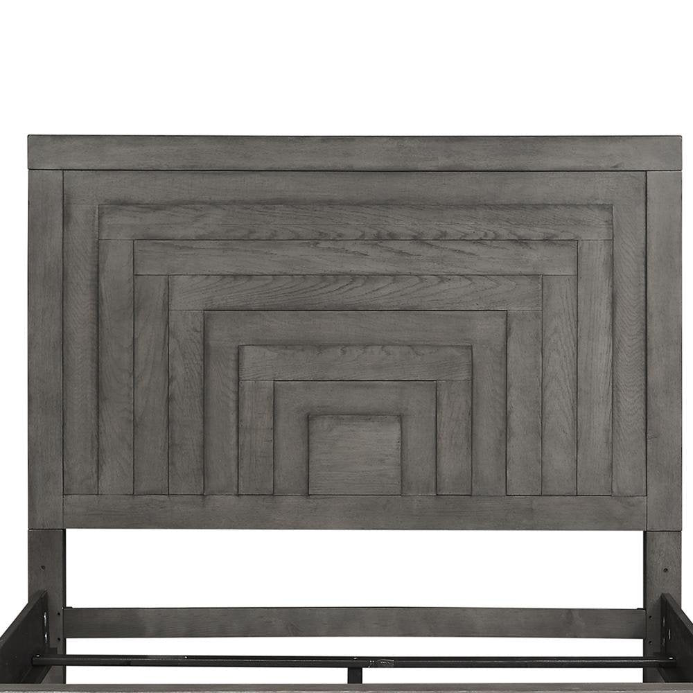 Modern Farmhouse King Panel Headboard - Dark Gray | W81 x D3 x H60 - Ethereal Company