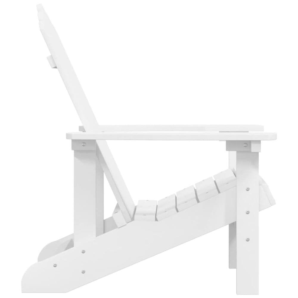 Patio Adirondack Chair HDPE White - Ethereal Company