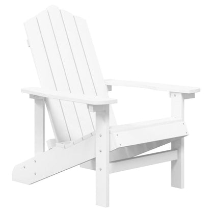 Patio Adirondack Chair HDPE White - Ethereal Company