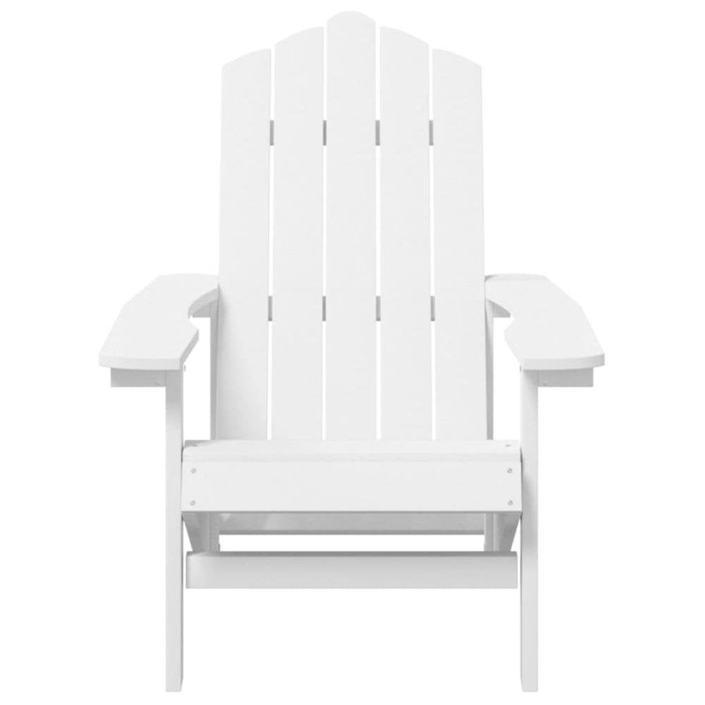 Patio Adirondack Chair HDPE White - Ethereal Company