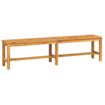 Patio Bench 70.9&quot; Solid Wood Acacia - Ethereal Company