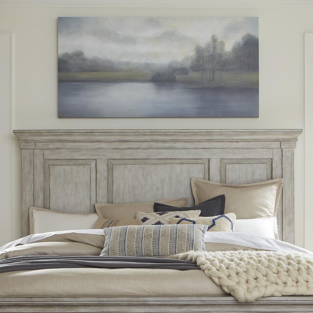 Queen Panel Headboard, Farmhouse White - Ethereal Company