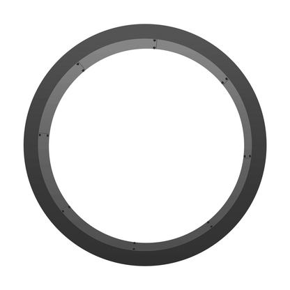 VEVOR Fire Pit Ring Round 40 Inch Outer Steel Liner DIY Campfire Ring Firepit - Ethereal Company